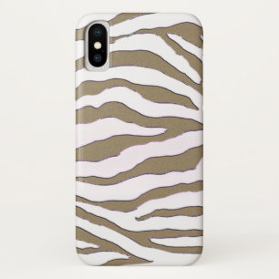 Gold-und Silberzebra-Streifen iPhone Fall Case-Mate iPhone Hülle