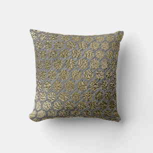 Gold und Silver Luxus Design Kissen