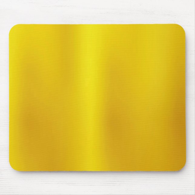 Gold- und Tan-Hintergrunddesign Mousepad (Vorne)