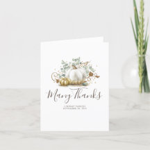 Gold und White Pumpkins Fall Baby Dusche Vielen Da
