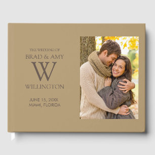 Gold Verlobung Foto Wedding Bride Groom Gästebuch