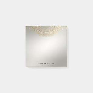 Gold Verziert Post It Notes Post-it Klebezettel