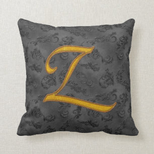 Gold Vintage Rose Z Kissen