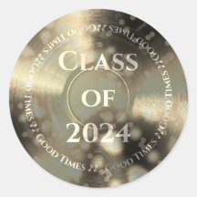Gold Vinyl Record Class of