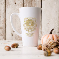 Gold Virgo Astrologie Zodiac Sign | Monogramm