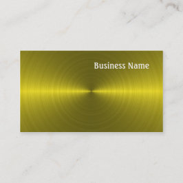 Gold Visitenkarte