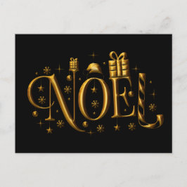 Gold-Weihnachten für Schwarze Weihnachten