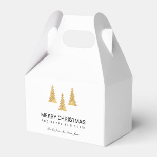 Gold Weihnachten Geschenkschachtel