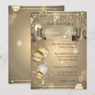 Gold, Weihnachtsbände Weihnachtsgebäck Weihnachtsg Einladung