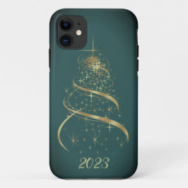 Gold Weihnachtsbaum iPhone Fälle Case-Mate iPhone Hülle