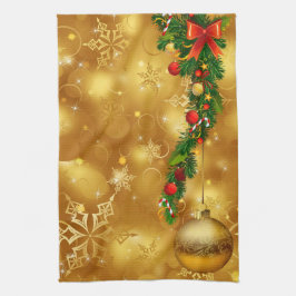 Gold Weihnachtsschmuck Dekoration Küchentücher