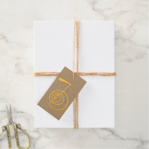 Gold Your Info Business Logo Reiki Cho Ku Rei Geschenkanhänger