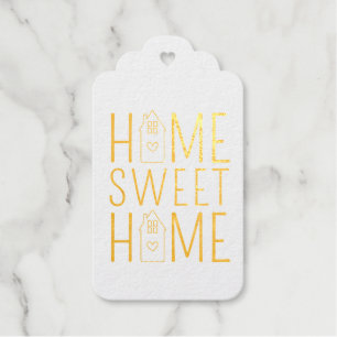 Gold Zuhause Sweet Zuhause New Homeowner Realty Geschenkanhänger