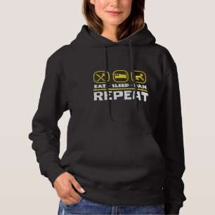 Gold zur Prospektion von East Sleep Pan Wiederholu Hoodie