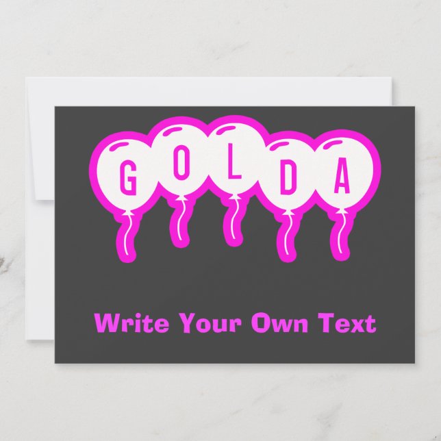 Golda (Vorderseite)