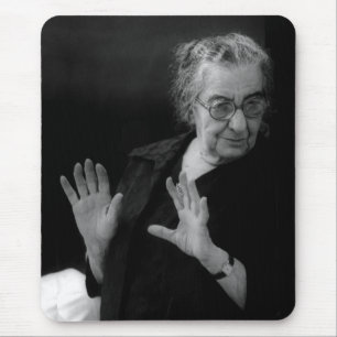 Golda Meir, israelischer Ministerpräsident Mousepad