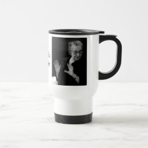 Golda Meir, israelischer Premierminister Reisebecher