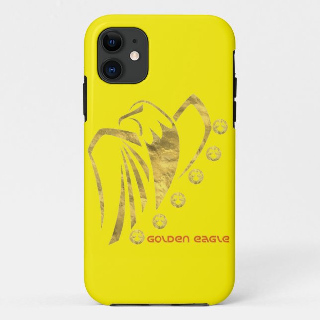 Goldadler Case-Mate iPhone Hülle (Rückseite)
