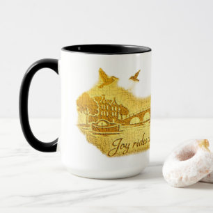 GoldAmsterdam Schwungvoll Minimalistisch Zerknitte Tasse