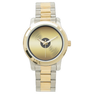 Goldaufzeichnungs-Uhr Armbanduhr