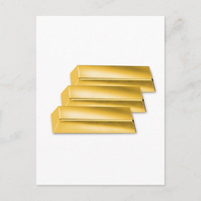 Goldbarren.jpg Postkarte (Vorderseite)