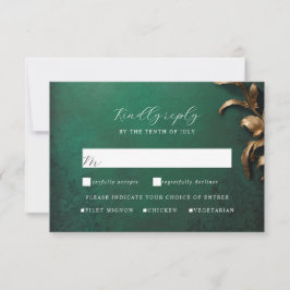 Goldbarsch mit Masquerade und grüne uAwg RSVP Karte