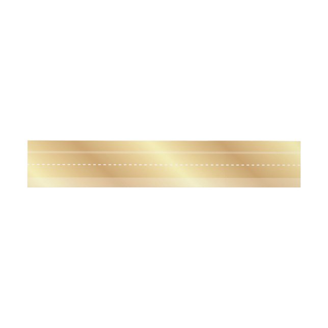 Goldbauch-Bänder Einladungsbanderole (Flach)
