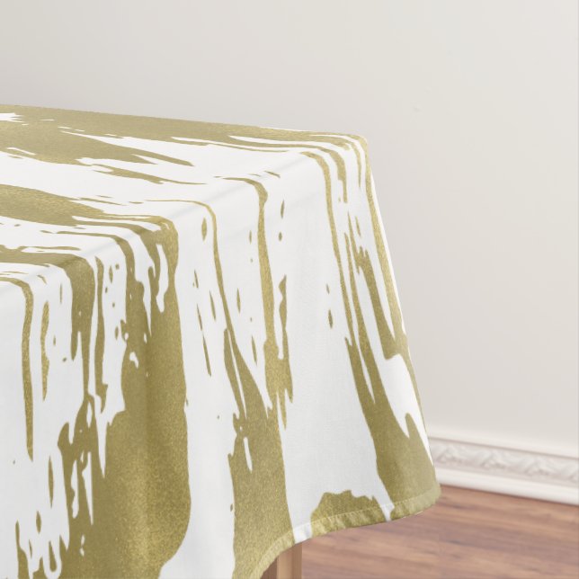 Goldbezauberndes abstraktes tischdecke (Beispiel)