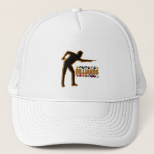 GOLDBILLIARDSPIELER TRUCKERKAPPE