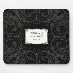 Goldblick Kunst-Deko Nouveau Spitze-n Mousepad
