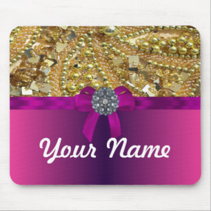 Goldbling u. -MAGENTA Mousepad