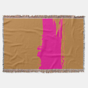 Goldbraun PinkSplashWurfdecke Decke