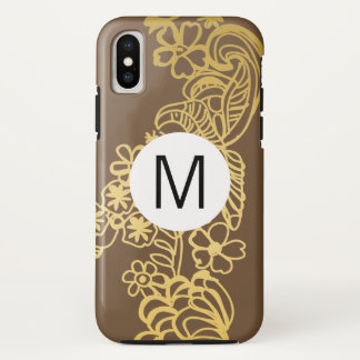 goldbraune Muster Case-Mate iPhone Hülle