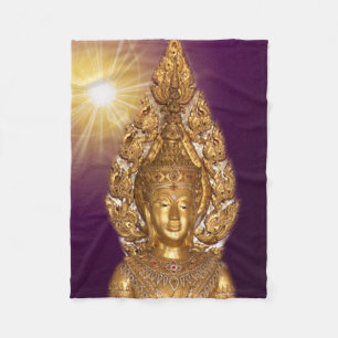 Goldbuddha Fleecedecke