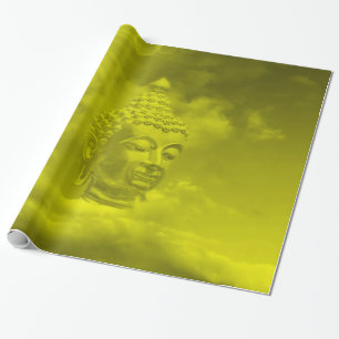 Goldbuddha Geschenkpapier