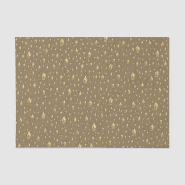 Goldbuddha Seidenpapier (Vorderseite)