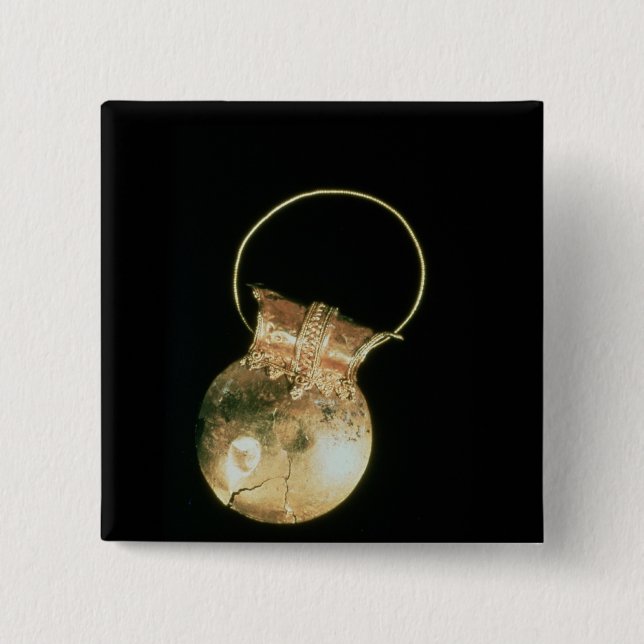 Goldbulla vom Haus des Menander Button (Vorderseite)