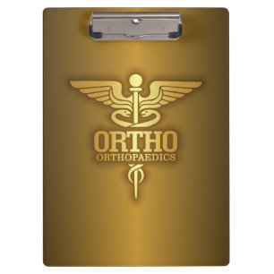 GoldCaduceus (ORTHO) Klemmbrett