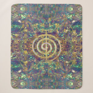 GoldChoku Rei Symbol und Reiki Gebote Sherpadecke