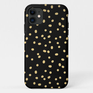 Goldconfetti-Punkte Case-Mate iPhone Hülle