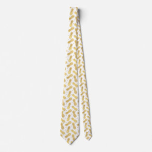 Goldconfetti-tropische Ananas Krawatte