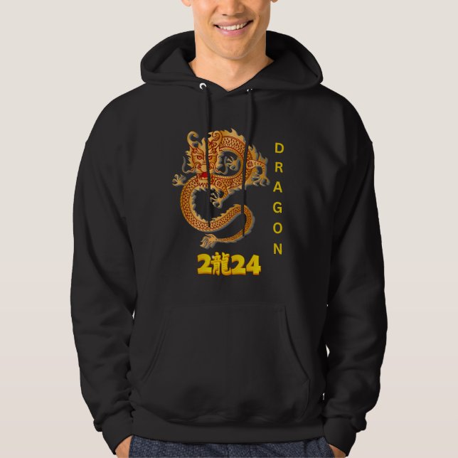 Golddrache 2024 hoodie (Vorderseite)