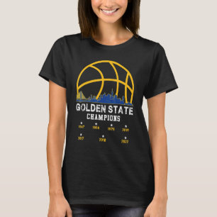Golden 2022 Basketball für Männer Frauen Krieger T-Shirt