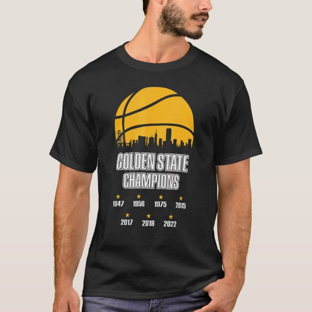 Golden 2022 Basketball für Men Women Warriors Tren T-Shirt (Vorderseite)