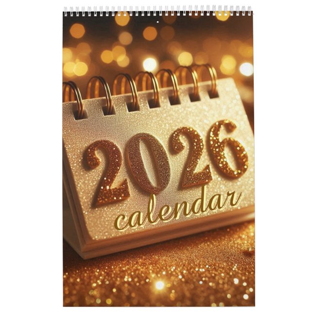 golden 2026 Kalender (Titelbild)
