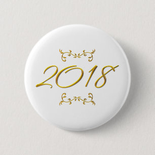 Golden 3-D Look 2018 Button