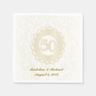 Golden, 50 Jahre Serviette