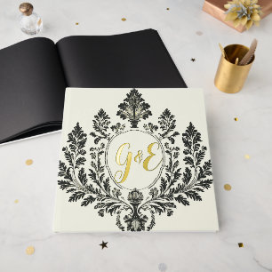 Golden Acanthus Elegance Gästebuch