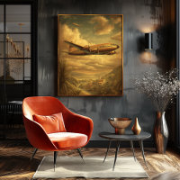 Golden Age Flight — Los Angeles DC-6 Airliner