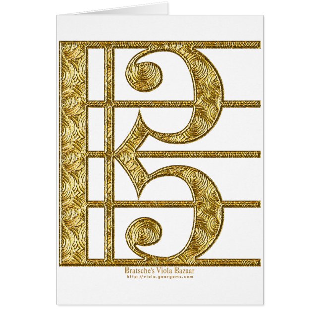 Golden Alto Clef (Vorne)